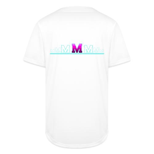 Letter M – Capital Varsity Alphabet Monogram - Full Button Jersey
