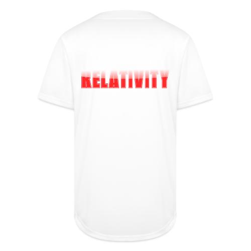 Relativity Science Typography Design - Full Button Jersey