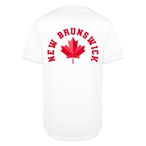 New Brunswick with maple leaf - Full Button Jersey