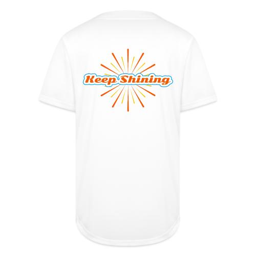 Keep Shining: Radiant Energy Design - Full Button Jersey