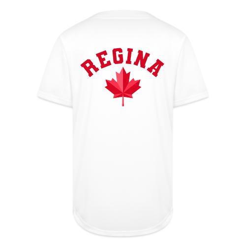 Regina with maple leaf - Full Button Jersey