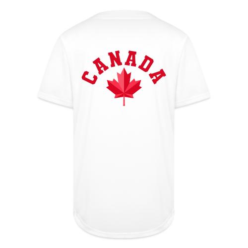 Canada with maple leaf - Full Button Jersey