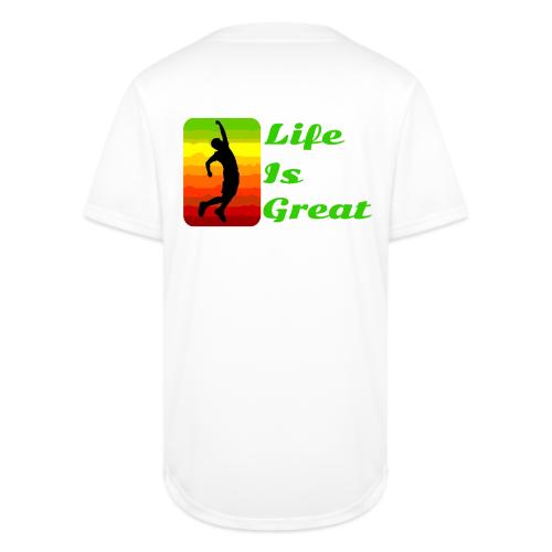 Life Is Great - Full Button Jersey