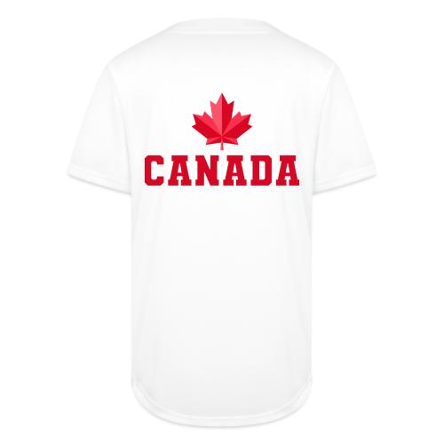 Canada with a maple leaf - Full Button Jersey