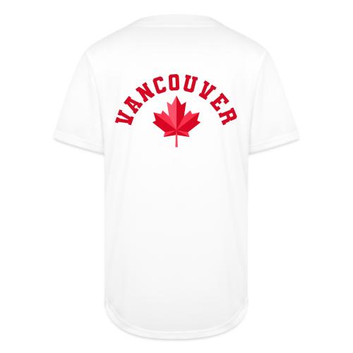 Vancouver with maple leaf - Full Button Jersey
