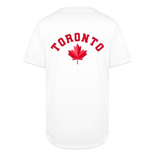 Toronto with maple leaf - Full Button Jersey