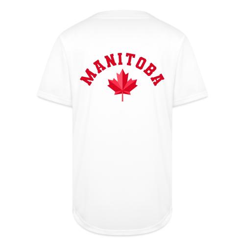 Manitoba with maple leaf - Full Button Jersey