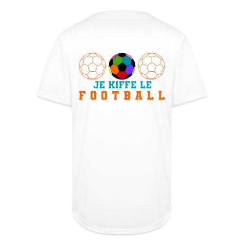 I love football - Full Button Jersey