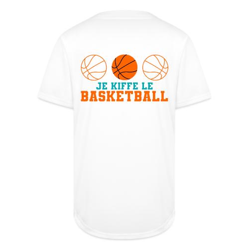 I love basketball - Full Button Jersey