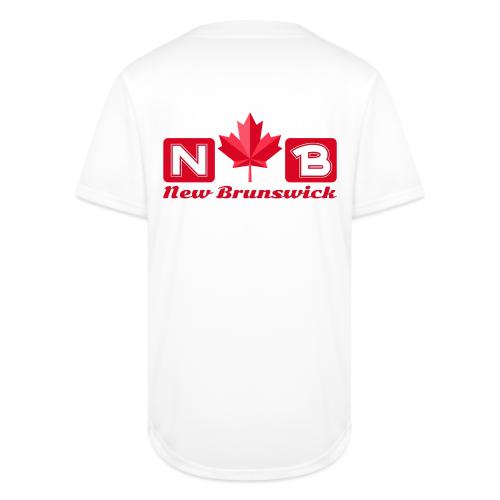 New Brunswick, province of Canada - Full Button Jersey