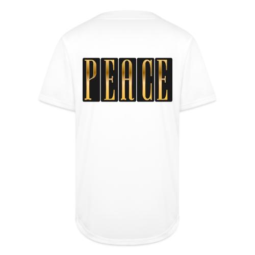 Peace in Gold - Full Button Jersey