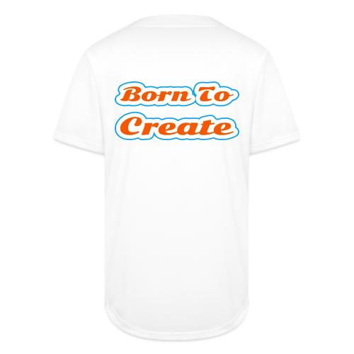 Born to Create — Creative Soul Script - Full Button Jersey