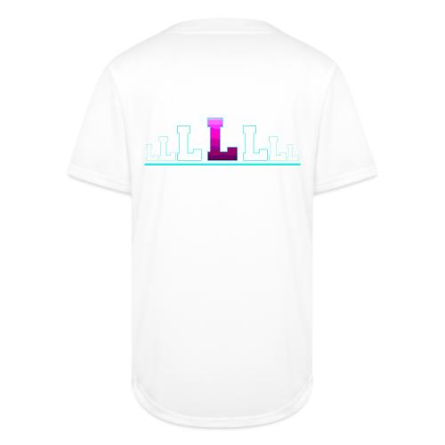 Letter L – Capital Varsity Alphabet Monogram - Full Button Jersey