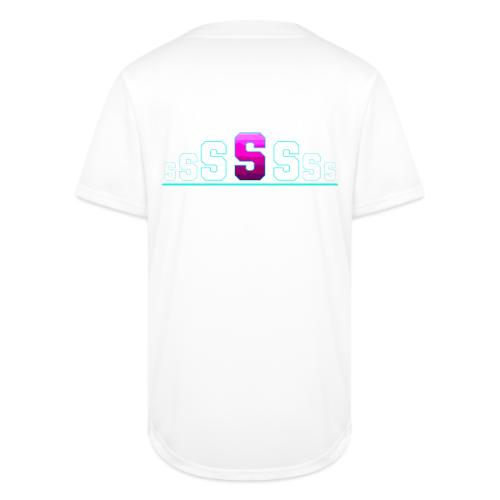 Letter S – Capital Varsity Alphabet Monogram - Full Button Jersey