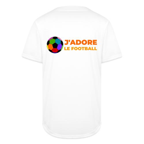 I love football - Full Button Jersey