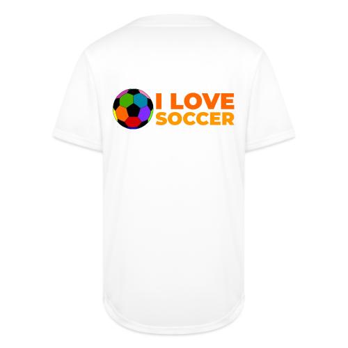 I Love Soccer - Full Button Jersey