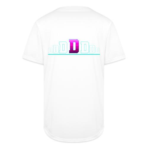 Letter D – Capital Varsity Alphabet Monogram - Full Button Jersey