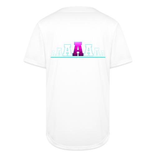 Letter A – Capital Varsity Alphabet Monogram - Full Button Jersey