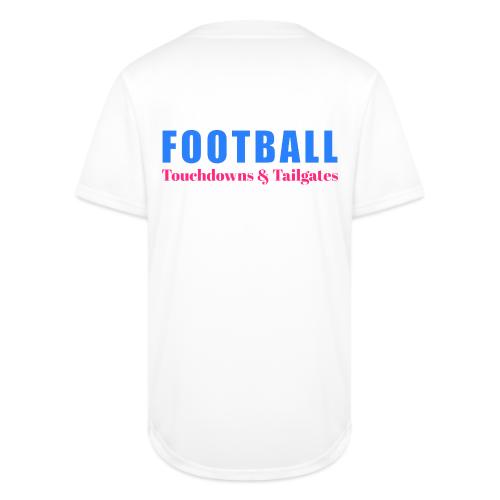 Football Touchdowns & Tailgates Design - Full Button Jersey