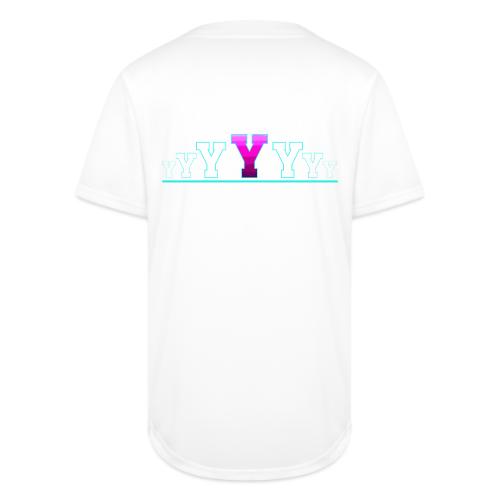 Letter Y – Capital Varsity Alphabet Monogram - Full Button Jersey