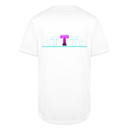 Letter T – Capital Varsity Alphabet Monogram - Full Button Jersey