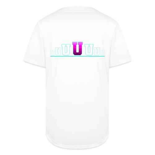 Letter U – Capital Varsity Alphabet Monogram - Full Button Jersey
