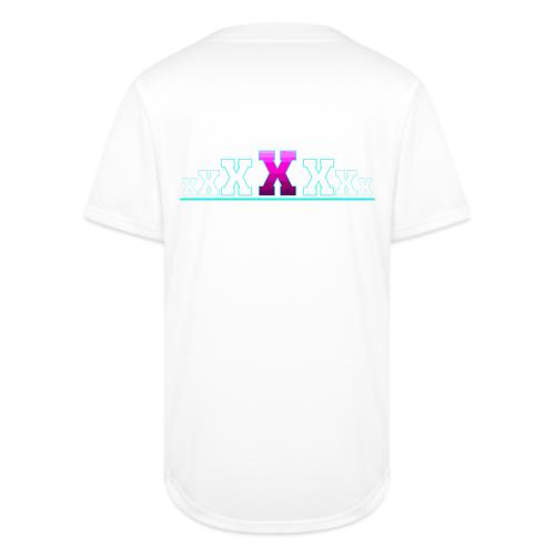 Letter X – Capital Varsity Alphabet Monogram - Full Button Jersey