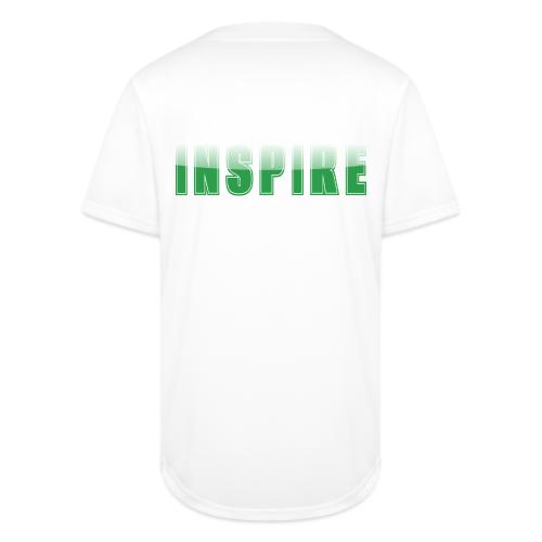 Inspire Word Art Design - Full Button Jersey