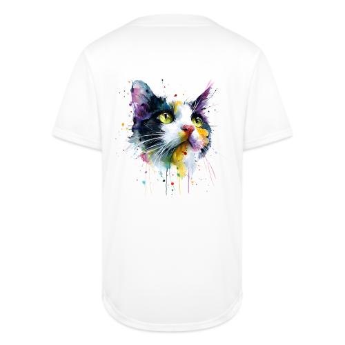 Cat: Painted Purr Expression - Full Button Jersey