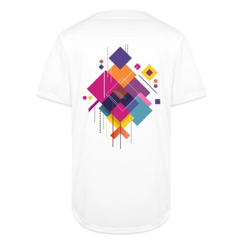 Vibrant Geometry - Full Button Jersey
