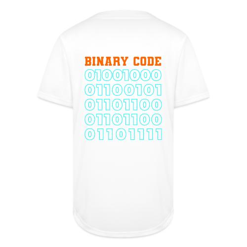 Say Hello in Binary code - Full Button Jersey