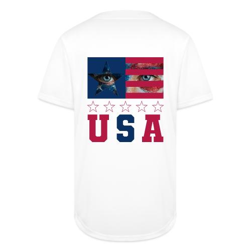 Stars and Vision USA - Full Button Jersey