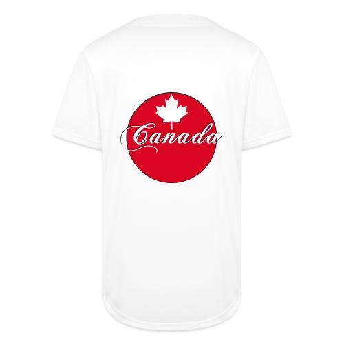 Canada in red and white - Full Button Jersey