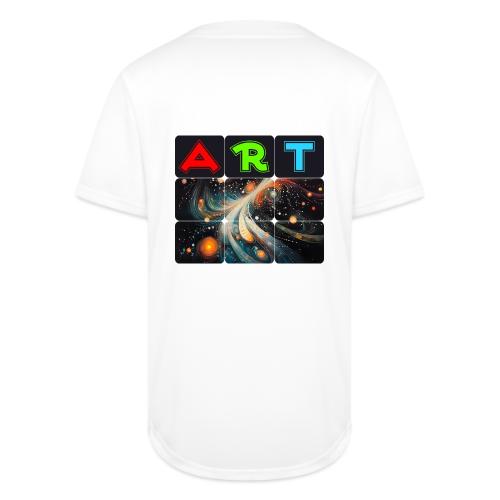 Swirls of Colorful Art - Full Button Jersey