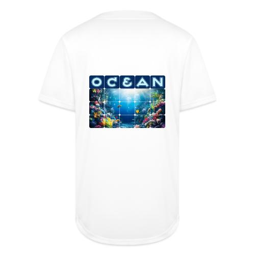 Ocean: Neon Reef Glow - Full Button Jersey