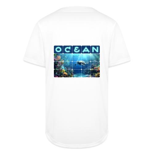 Ocean: Turtle Drift - Full Button Jersey