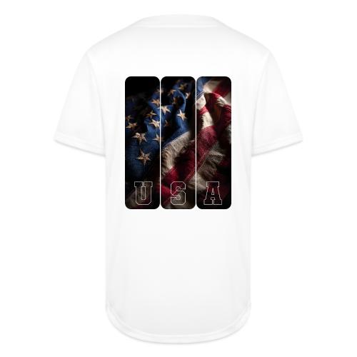 USA: Worn Stars and Stripes - Full Button Jersey