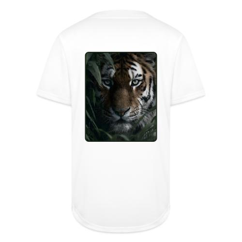 Tiger Jungle Eyes Wildlife Design - Full Button Jersey