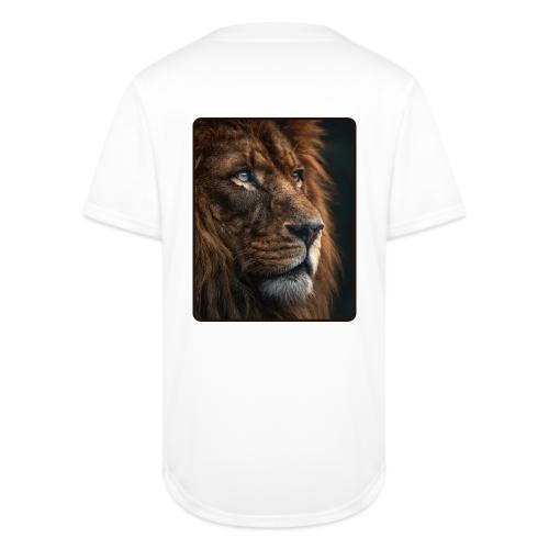 Lion Portrait Majestic Wildlife Design - Full Button Jersey