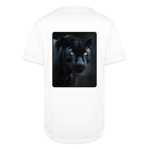 Black Panther Glowing Eyes Design - Full Button Jersey