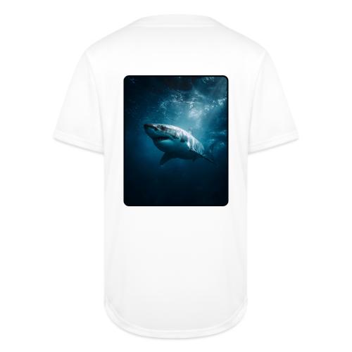 Great White Shark Ocean Design - Full Button Jersey