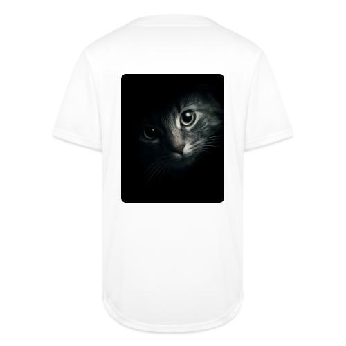 Cat Face in Shadow Close-Up Design - Full Button Jersey