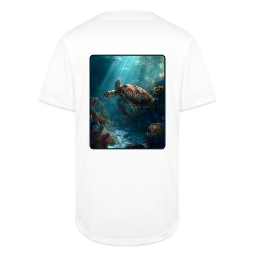 Sea Turtle Coral Reef Design - Full Button Jersey