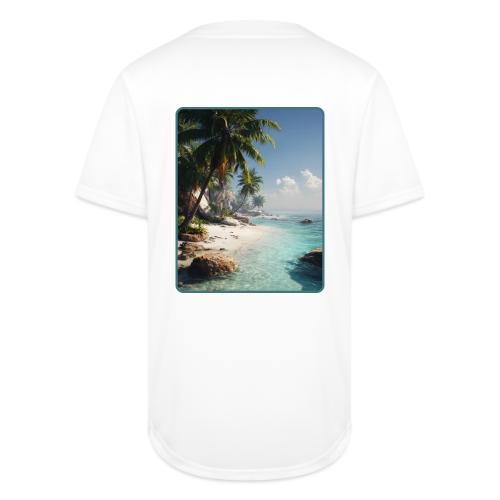 Tropical Beach Paradise Palm Design - Full Button Jersey