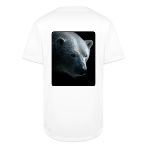 Polar Bear Close-Up Wildlife Design - Full Button Jersey