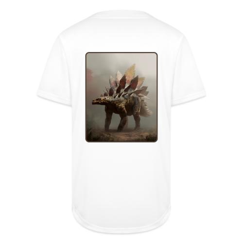 Stegosaurus Misty Forest Design - Full Button Jersey