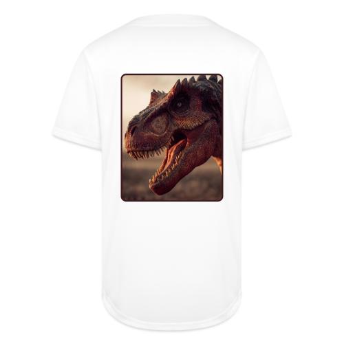 T Rex Roaring Close-Up Design - Full Button Jersey