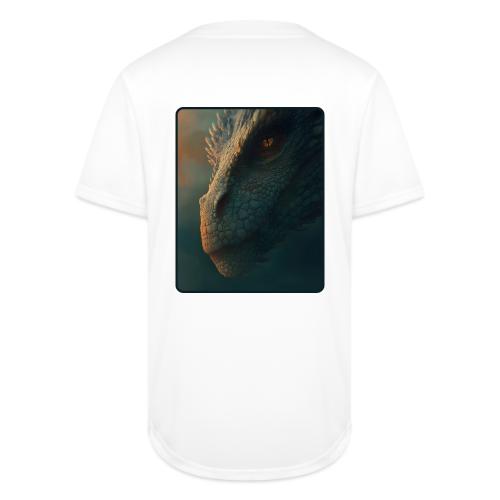 Golden Eye Dragon Close-Up Design - Full Button Jersey