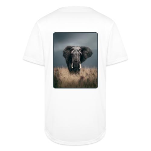 Majestic African Elephant Portrait Design - Full Button Jersey