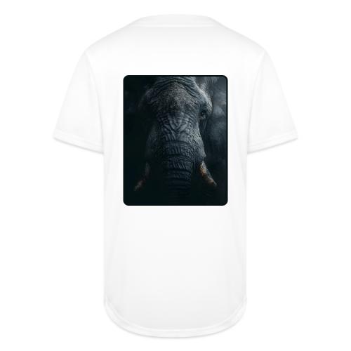 Shadow Elephant Intense Eyes Design - Full Button Jersey